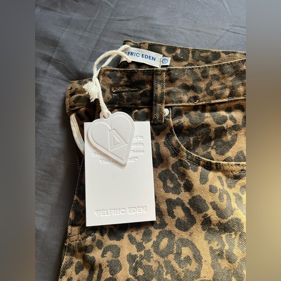 Aelfric Eden Leopard Print Jeans - Picture 7 of 8